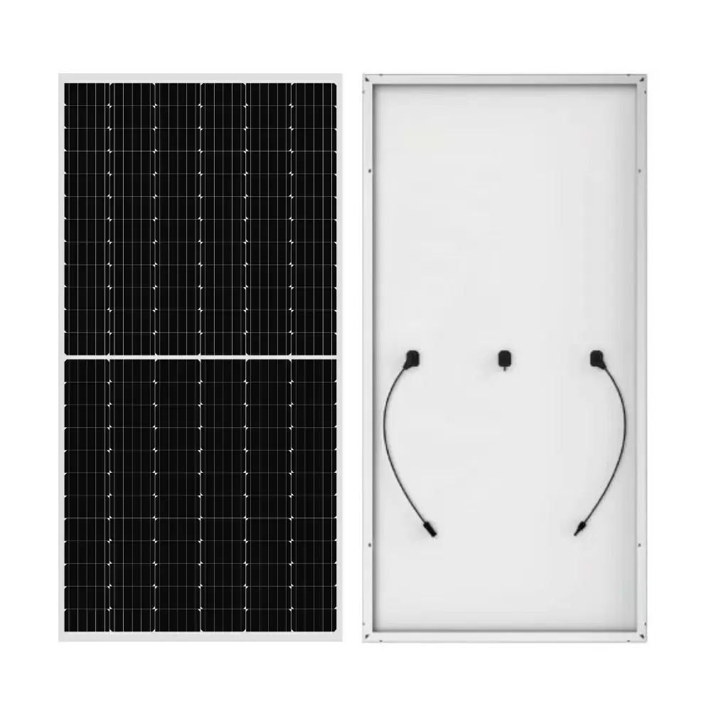 Panel solar SOLARTEX 580 W bifacial, frente y dorso